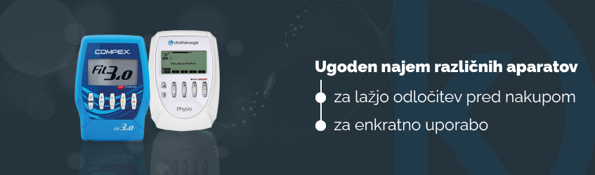 Najem elektrostumulatorjev in drugih naprav Najem elektrostimulatorja